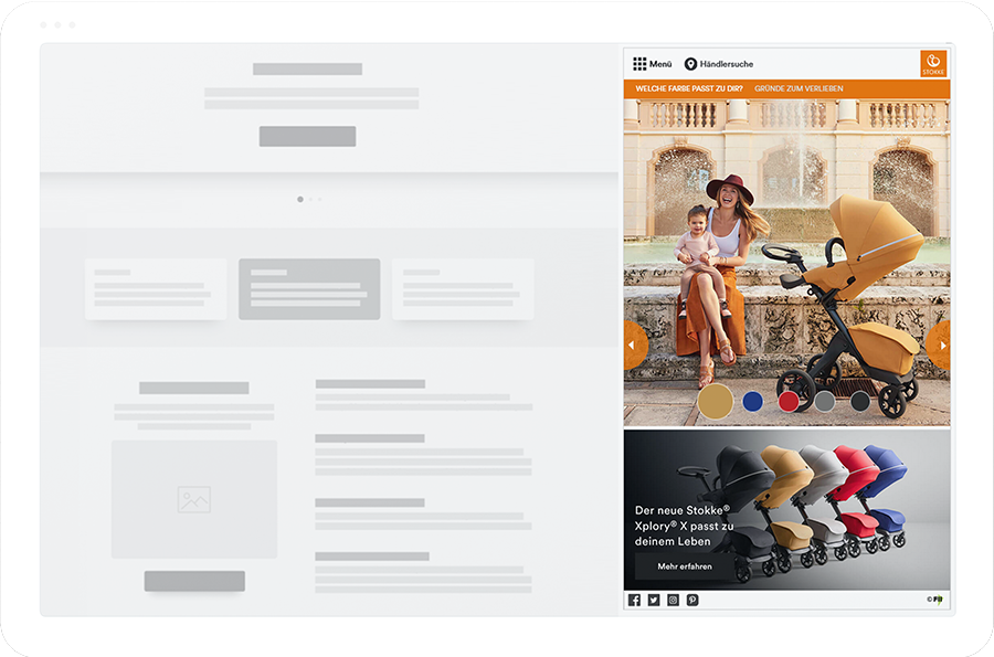 Content Engagement Ad - Stokke - Desktop