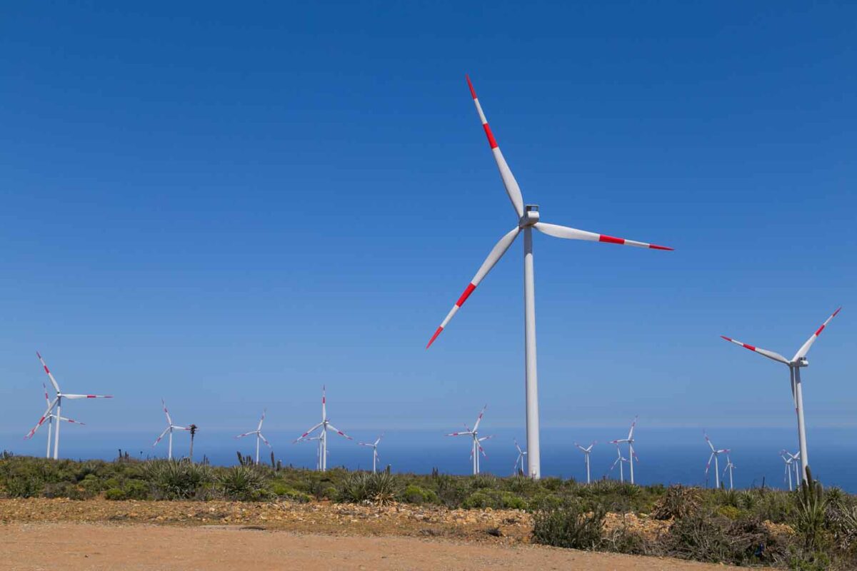 Windpark in Chile